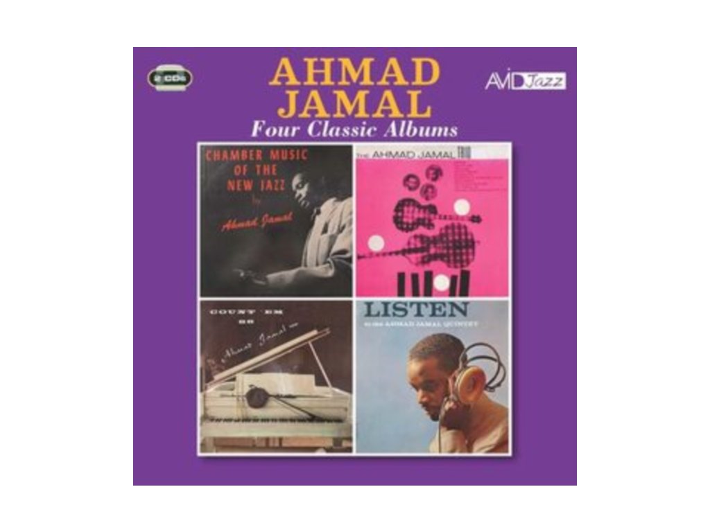 AHMAD JAMAL - Four Classic Albums (Chamber Music Of The New Jazz / Ahmad Jamal Trio / Count Em 88 / Listen To The Ahmad Jamal Quintet) (CD)