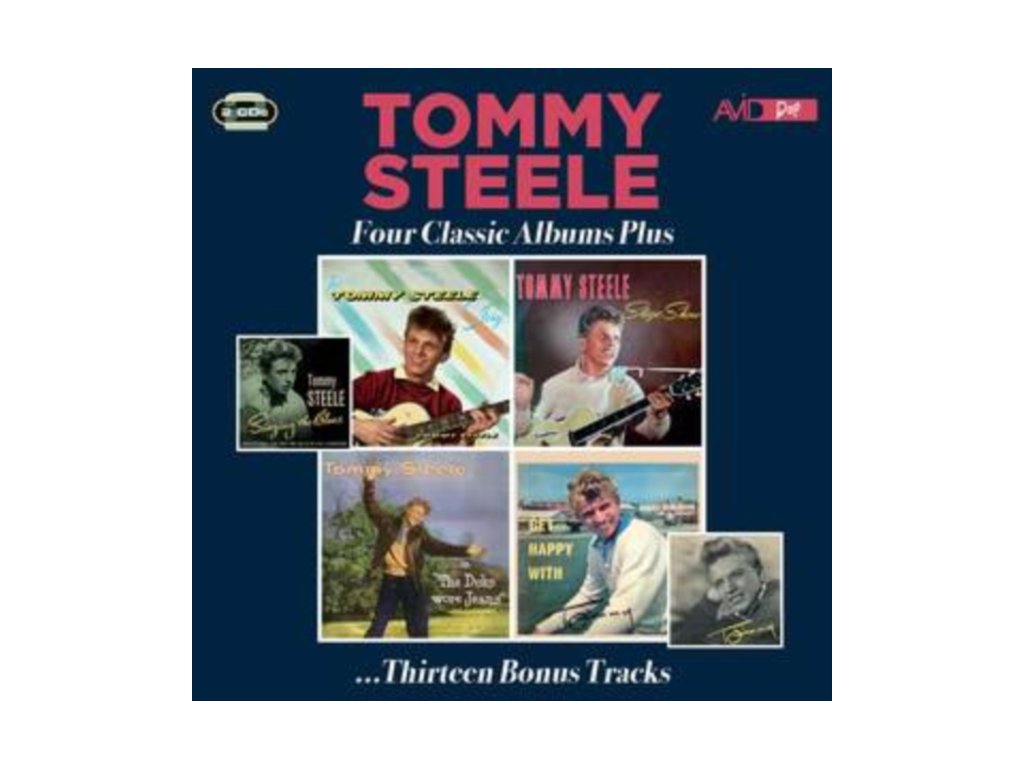 TOMMY STEELE - The Tommy Steele Story / Tommy Steele Stage Show / The Duke Wore Jeans / Get Happy With Tommy (CD)