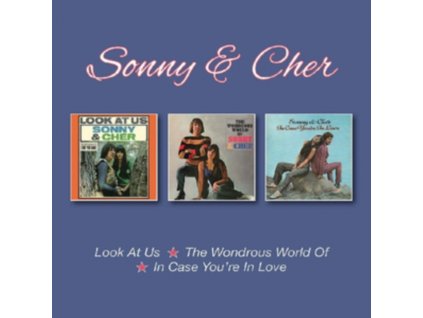 SONNY & CHER - Look At Us / The Wondrous World Of / In Case Youre In Love (+ Bonus Tracks) (CD)