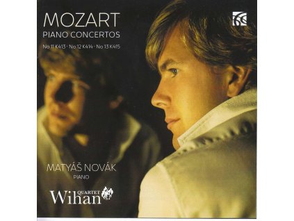 MATYAS NOVAK / WIHAN QUARTET - Wolfgang Amadeus Mozart: Piano Concertos Nos. 11. 12 & 13 (CD)