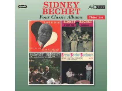 SIDNEY BECHET - Four Classic Albums (Que Faites - Vous Samedi Soir? / Sidney Bechet With Sammy Prices Bluesicians / Sidney Bechet With Andre Reweliotty And His Orchestra / Bravo! Sidney Bechet And Teddy Buckner) (CD)