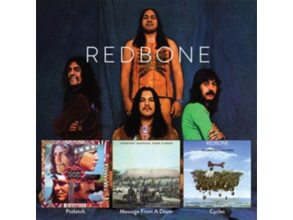 REDBONE - Message From A Drum/Cycles/Already Here (CD)