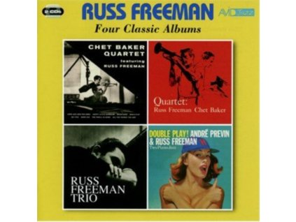 RUSS FREEMAN - Four Classic Albums (Chet Baker Quartet Featuring Russ Freeman / Quartet / Trio / Double Play) (CD)