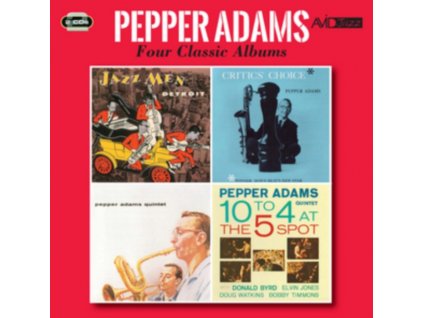 PEPPER ADAMS - Four Classic Albums (CD)