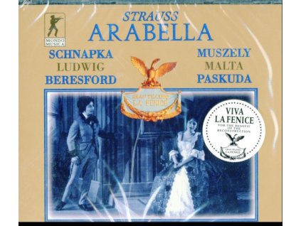 VARIOUS ARTISTS - Strauss Arabella. (Georg Schnapka Hanna Ludwig Melitta Muszely Liselotte Hammes Et Al. Orch (CD)