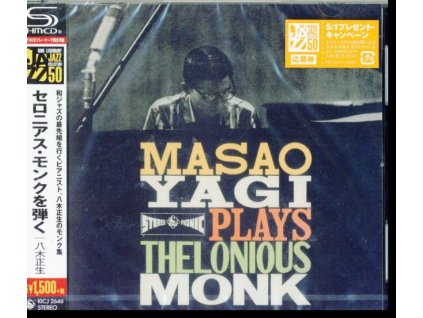 MASAO YAGI - Thelonious Monk Wo Hiku (Shm-Cd / Remaster) (CD)