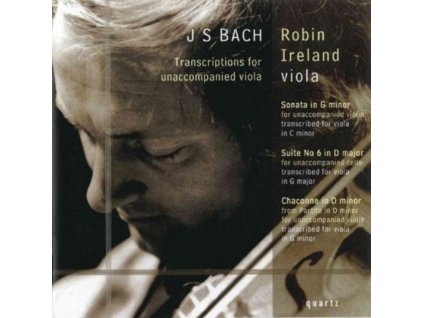 ROBIN IRELAND - Bachtranscriptions For Unaccompanied (CD)