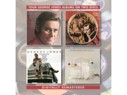 GEORGE JONES - George Jones / In A Gospel Way / Memories Of Us / The Battle (CD)