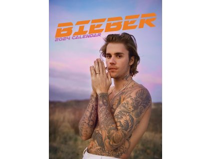 Justin Bieber - 2024 kalendář A3
