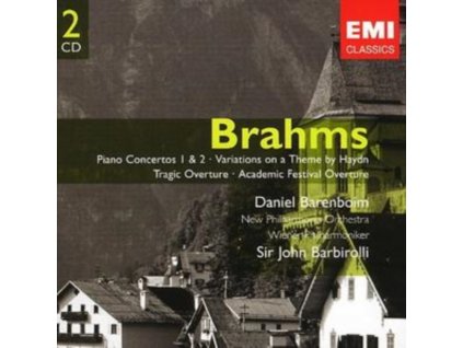 NEW PHILHARMONIA OR/BARENBOIM - Brahms/Piano Concertos 1 & 2 (CD)