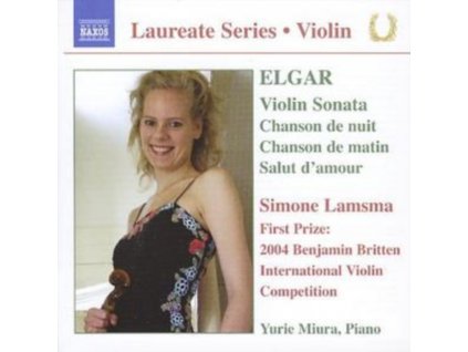 SIMONE LAMSMA / YURIE MIURA - Elgar / Violin Sonata (CD)