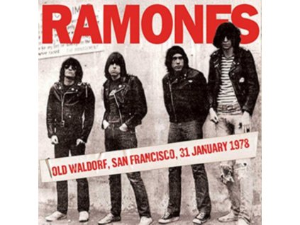 RAMONES - Old Waldorf. San Francisco 31St January 1978 (CDR)