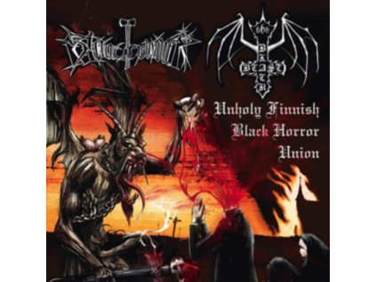 BLACK BEAST / BLOODHAMMER - Unholy Finnish Black Horror Union (CD)