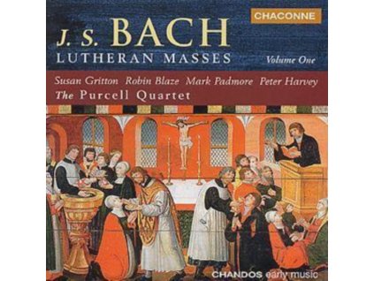 GRITTONBLAZEPADMOREHARVEY - J S Bach  Lutheran Masses (CD)