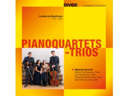 MILANDER QUARTET - Beethovenpiano Trios (CD)