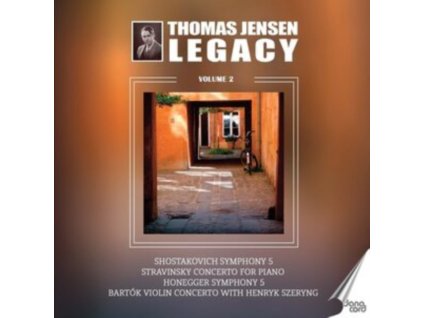 THOMAS JENSEN / DRSO / SZERYNG - Dmitri Shostakovich / Igor Stravinsky / Arthur Honegger / Knudage Riisager / Bela Bartok: The Thomas Jensen Legacy. Vol.2 (CD)