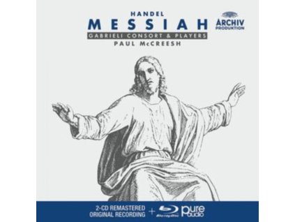 GABRIELI CONSORT / PAUL MCCREESH / GABRIELI PLAYERS - Handel: Messiah. Hwv56 (CD + Blu-ray)