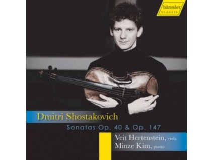HERTENSTEIN / KIM - Dmitri Shostakovich: Sonatas Op. 40 & Op. 147 (CD)