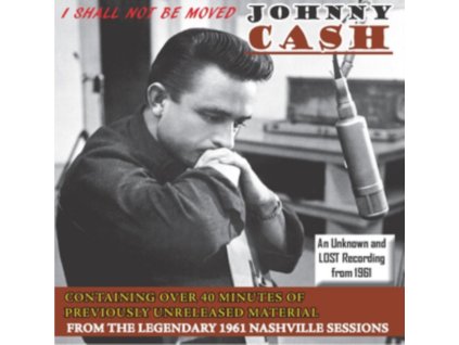JOHNNY CASH - I Shall Not Be Moved (CD)
