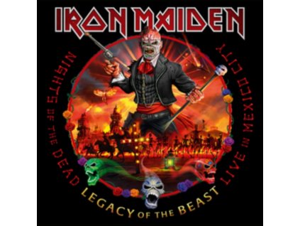 IRON MAIDEN - NIGHTS OF THE DEAD (CLASSIC TRACKS RECORDED IN MEXICO CITY) (2 CD)