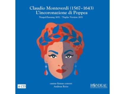 ANDREAS REIZE - Claudio Monteverdi: LIncoronazione Di Poppea (Naples Version 1651) (CD)
