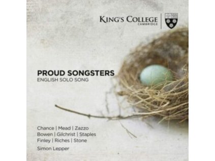 GERALD FINLEY / JAMES GILCHRIST / MICHAEL CHANCE / LAWRENCE ZAZZO - Proud Songsters: English Solo Song (CD)