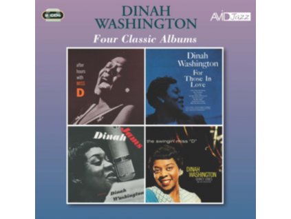 DINAH WASHINGTON - Four Classic Albums (CD)