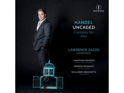ZAZZO / MANSON / MAGINLEY - Handel Uncaged: Cantatas For Alto (CD)