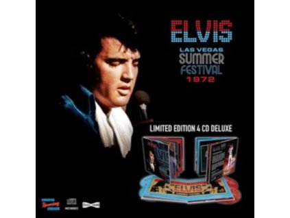 ELVIS PRESLEY - Las Vegas Summer Festival 1972 (Digibook) (CD + Book)