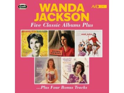 WANDA JACKSON - Five Classic Albums Plus (CD)
