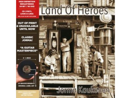 JORMA KAUKONEN - The Land Of Heroes (CD)