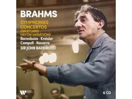 SIR JOHN BARBIROLLI - Brahms: The Complete Symphonies & Concertos (CD)