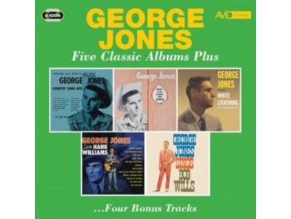 GEORGE JONES - Five Classic Albums Plus (CD)