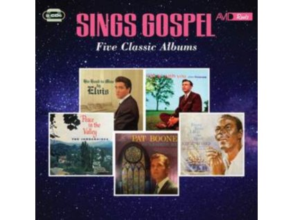 ELVIS PRESLEY / JIM REEVES / THE JORDANAIRES / PAT BOONE / NAT KING COLE - Sings Gospel - Five Classic Albums (CD)