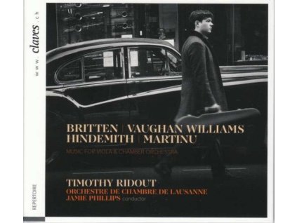 TIMOTHY RIDOUT / ORCHESTRE DE C - Music For Viola & Chamber Orch (CD)