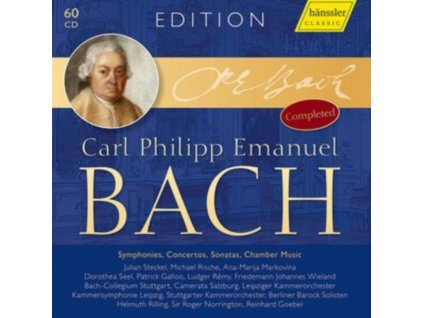 VARIOUS ARTISTS - Carl Philipp Emanuel Bach: Symphonies / Concertos/ Sonatas / Chamber Music Complete Edition (CD Box Set)