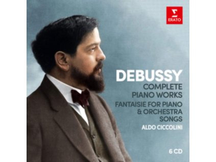 ALDO CICCOLINI - Debussy: Complete Piano Works (CD Box Set)