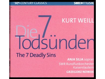 VARIOUS ARTISTS - Kurt Weill: The 7 Deadly Sins / Quodlibet. Op. 9 From The Pantomime Zaubernacht. Op. 4 (CD)