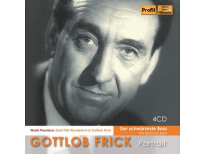 GOTTLOB FRICK - Gottlob Frick: The Blackest Bass (Der Schwarzester Bass) (CD)