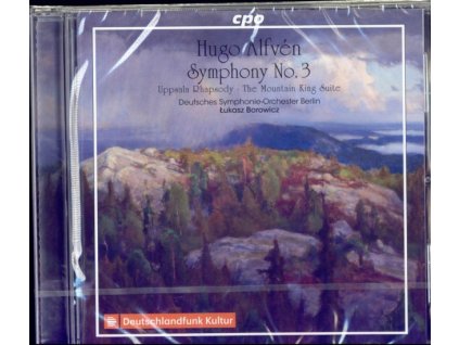 DSO BERLIN / BOROWICZ - Hugo Alfven: Complete Symphonies. Vol. 2 - Symphony No. 3 / Uppsala Rhapsody / The Mountain King Suite (CD)