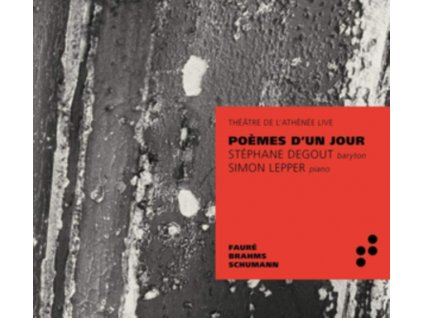 STEPHANE DEGOUT / SIMON LEPPER - Poemes DUn Jour (CD)