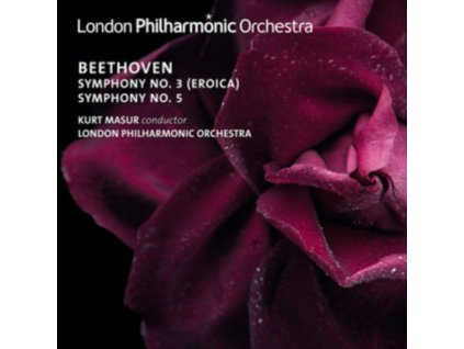 LONDON PHILHARMONIC ORCHESTRA / KURT MASUR - Beethoven: Symphonies Nos. 3 & 5 (CD)