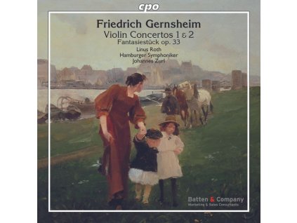Friedrich Gernsheim (1839-1916) - Violinkonzerte Nr.1 D-Dur op.42 & Nr.2 F-Dur op.86 (CD)