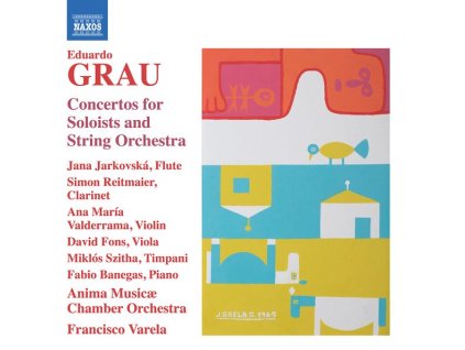 Eduardo Grau (1919-2006) - Concerto of "Yuste" op.88 für Violine,Klavier,Pauken,Streichorchester (CD)