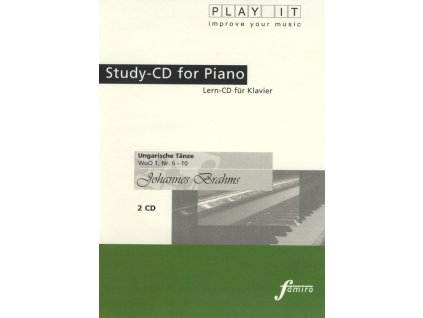 Study-CD Piano - Ungarische Tänze,WoO 1,Nr 6-10 (CD)
