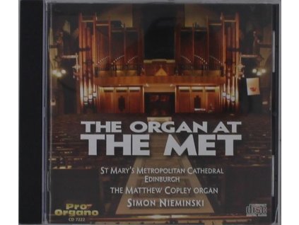 Simon Nieminski - The Organ at the MET (CD)