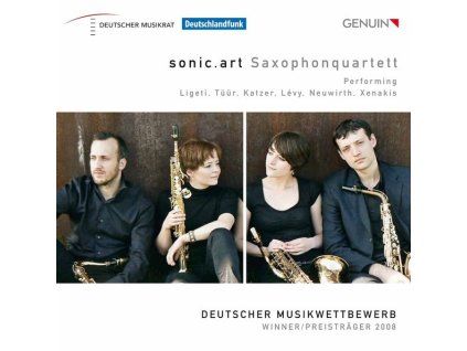 2986335 sonic art saxophonquartett cd