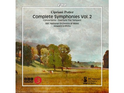 Cipriani Potter (1792-1871) - Symphonien c-moll (1847) & B-Dur (1821) (CD)