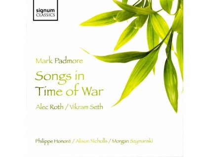 Mark Padmore - Songs in Time of War (CD)