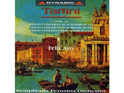 Giuseppe Tartini (1692-1770) - Violinkonzerte D.15,56,125 (CD)